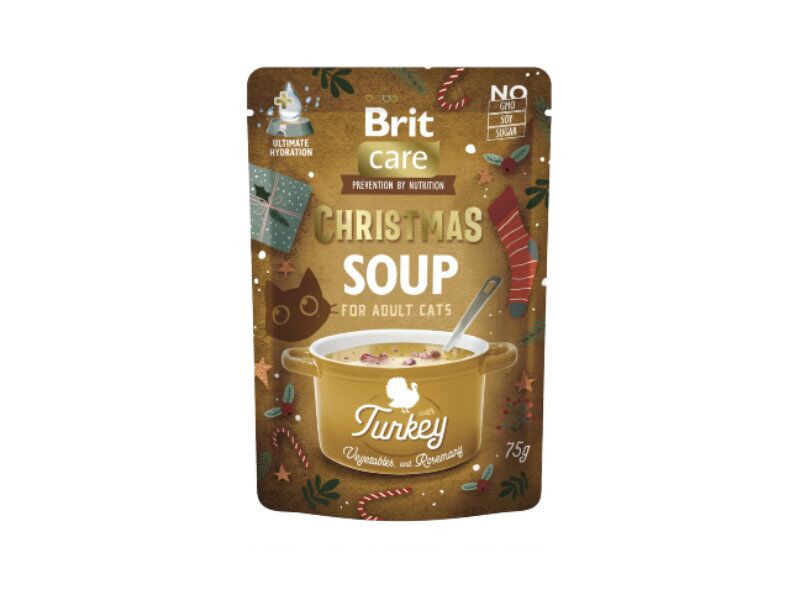 Brit Care Cat Christmas – Sopa Húmida para Gato de Peru