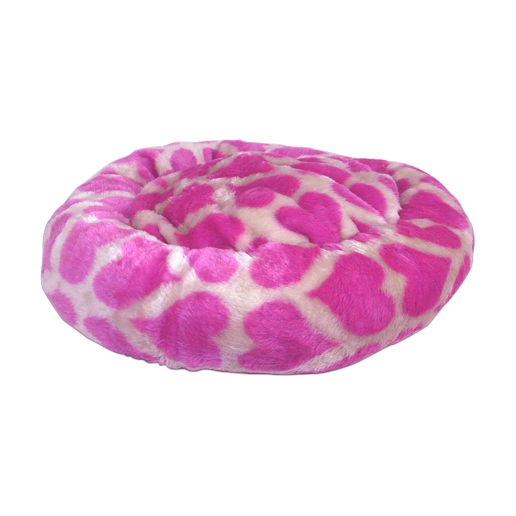 Cama Redonda “Heart” Rosa