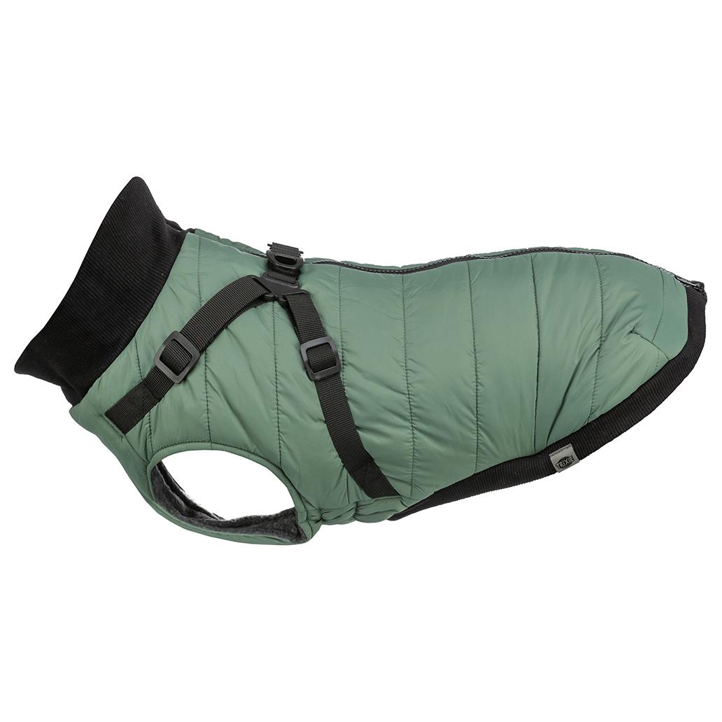 Capa "Pontis" com Peitoral para Cães Sálvia