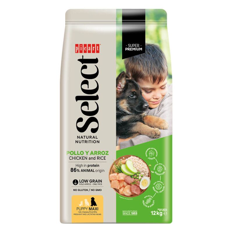 Picart Dog Select Puppy Maxi Chicken 12Kg