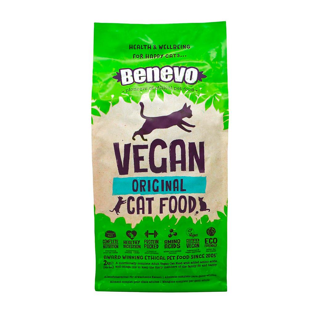 BENEVO Original Vegan Cat Food – Ração Vegana para Gato
