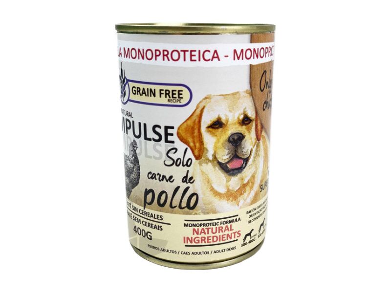 Impulse Dog – Alimento Húmido com 97% Frango