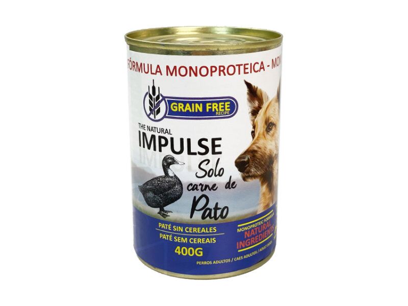 Impulse Dog – Alimento Húmido com 97% Pato