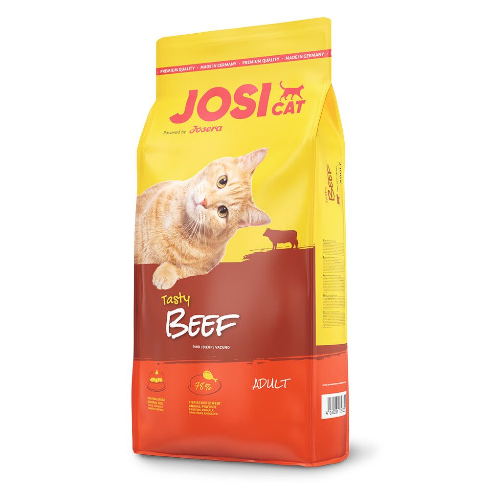 JosiCat Tasty Beef – Ração seca para gato adulto de Vaca