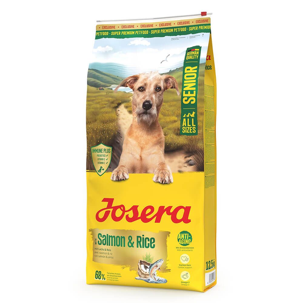 Josera Senior Plus - Ração seca para cão sénior com sensibilidades de Salmão