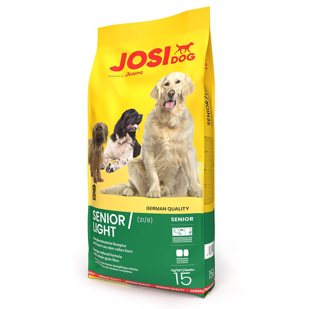JosiDog Senior ou Light – Ração seca para cão adulto