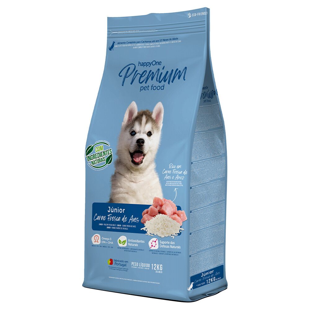 HappyOne Premium Cão Junior Carne Fresca