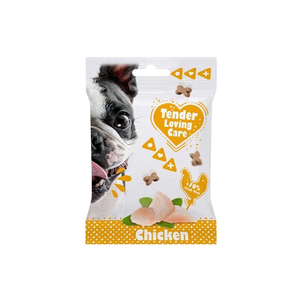 Soft Snacks de frango para cão da Duvo Plus
