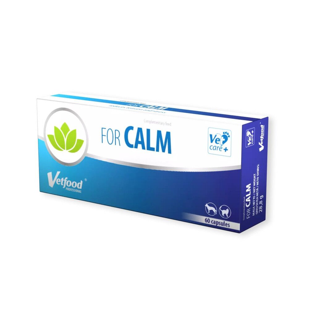 Suplemento anti-stress para cães e gatos - For Calm da VetFood