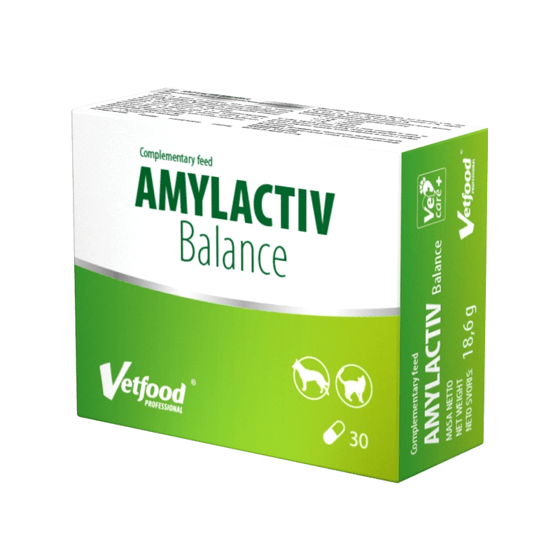 Amylactiv Balance – Suplemento de Apoio Digestivo da VetFood