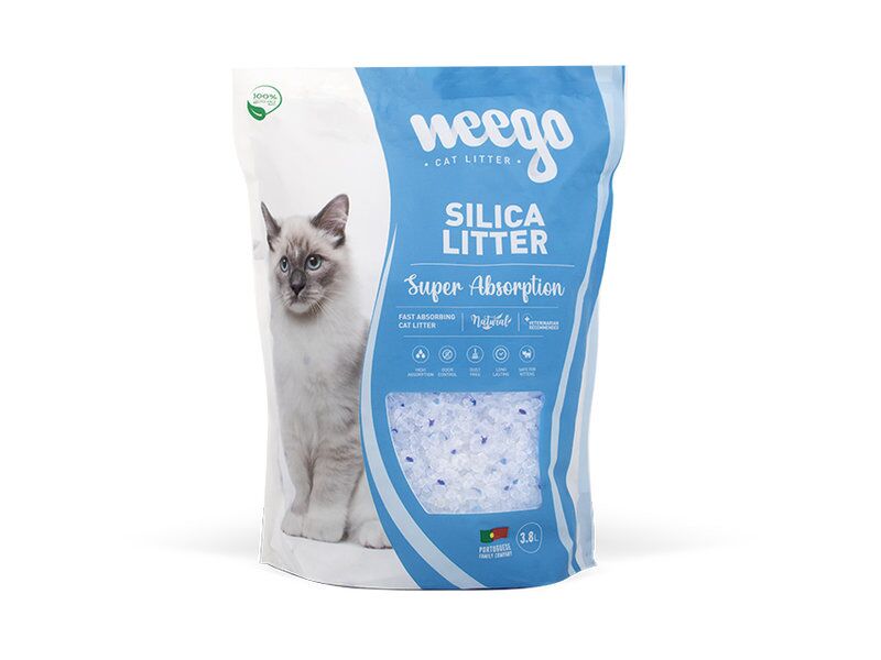 Areia de Sílica Gel da Weego