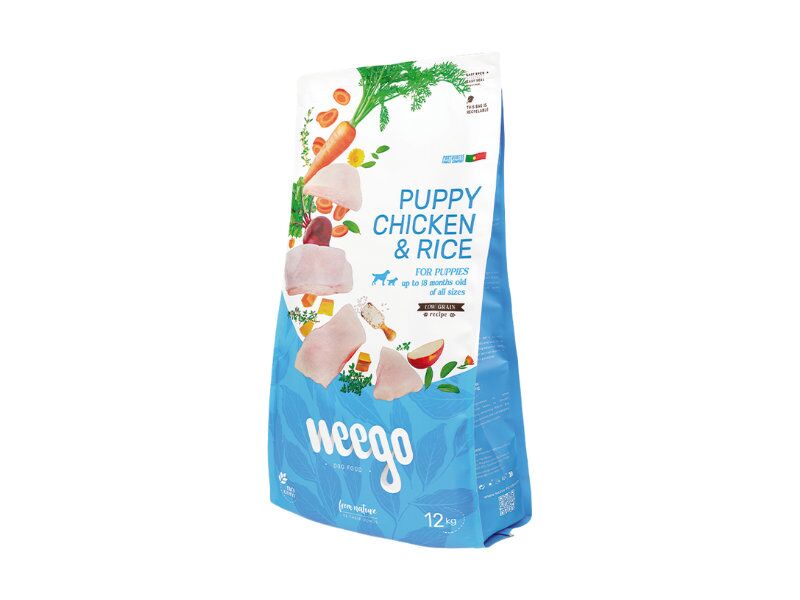 Weego Dog Food Puppy Chicken & Rice Low Grain