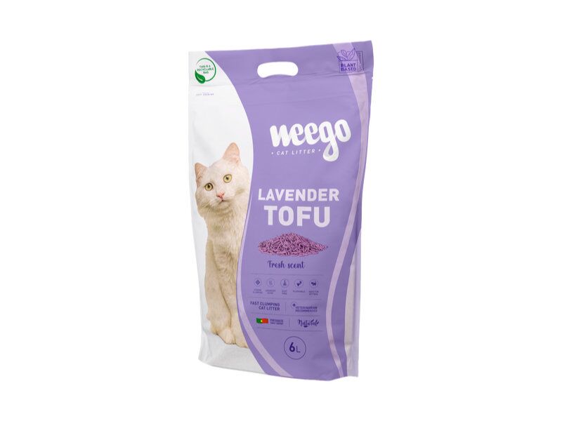 Tofu Cat Litter Lavender da Weego