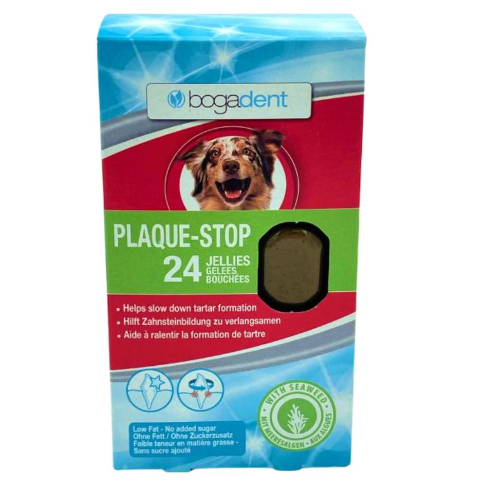 Bogadent – Snacks de Gelatina Plaque-Stop para Cães
