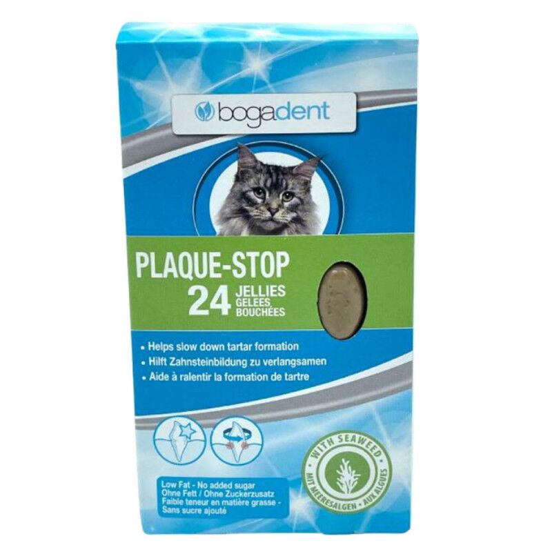 Bogadent – Snacks de Gelatina Plaque-Stop para Gatos