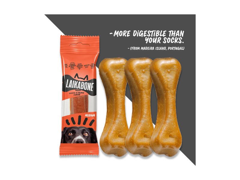 Cheese & Salmon da Laika Bone