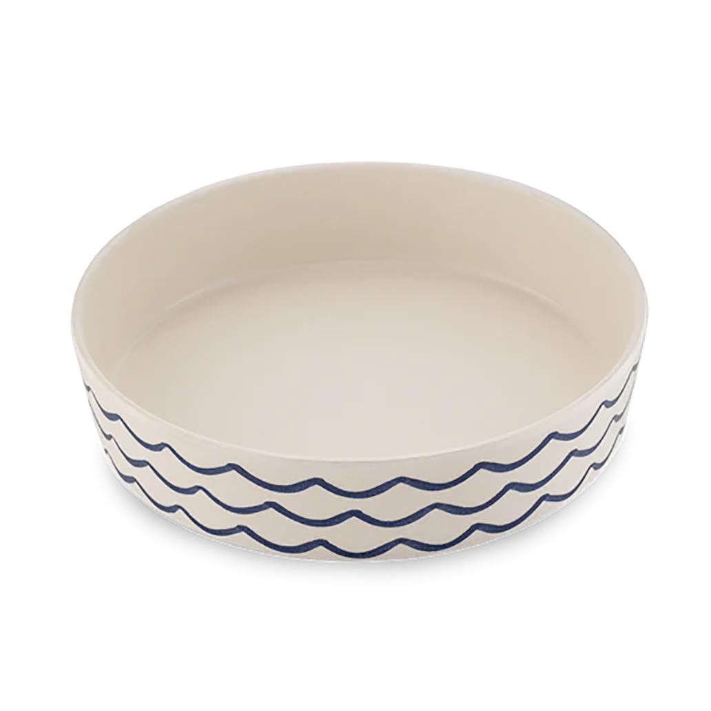 Beco Classic Bambu Bowl para Gato – Ocean Waves | Taça Ecológica
