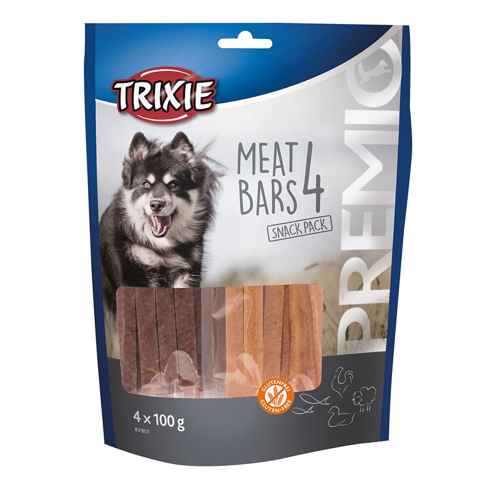 Premio 4 Meat Bars (Galinha, Pato, Cordeiro, Salmão)