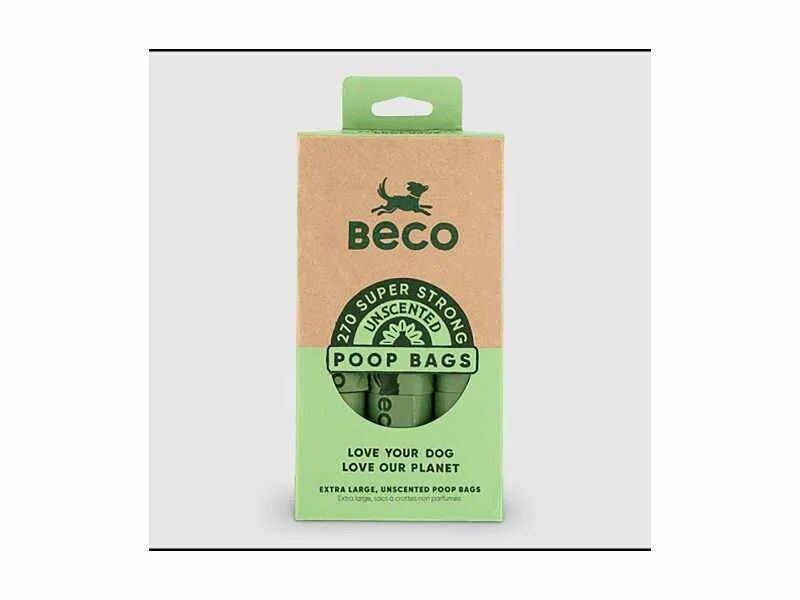 Sacos Biodegradáveis Para Dejetos Beco 270 Multi (18x15)