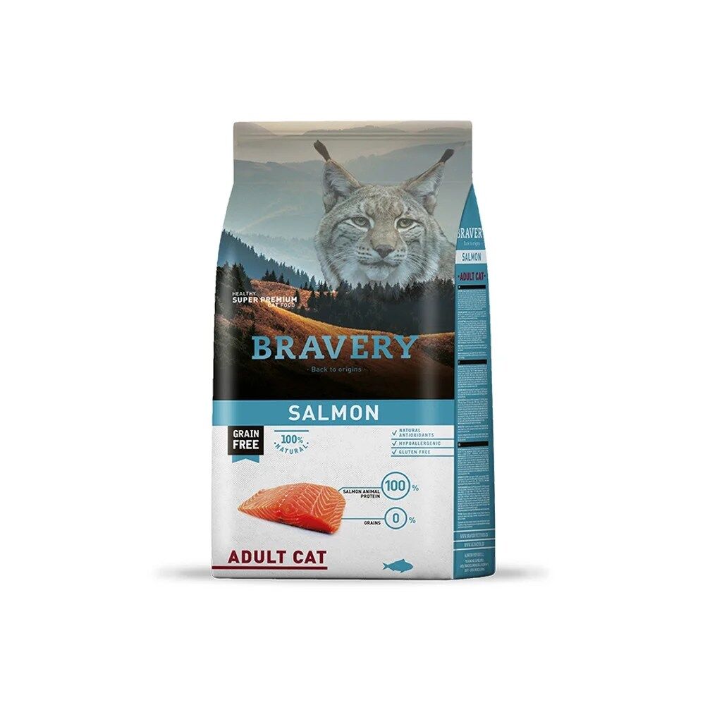 Bravery Salmon Adult Cat