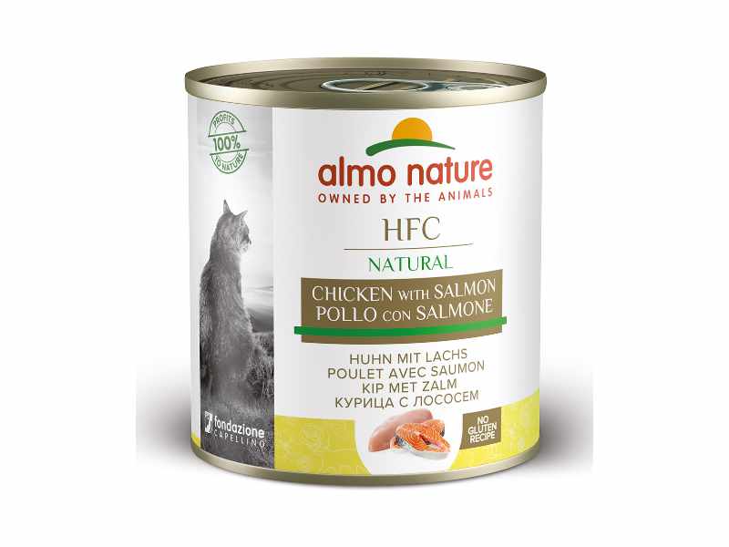 Almo Nature Hfc Gato - Frango e Salmão 280 Gr