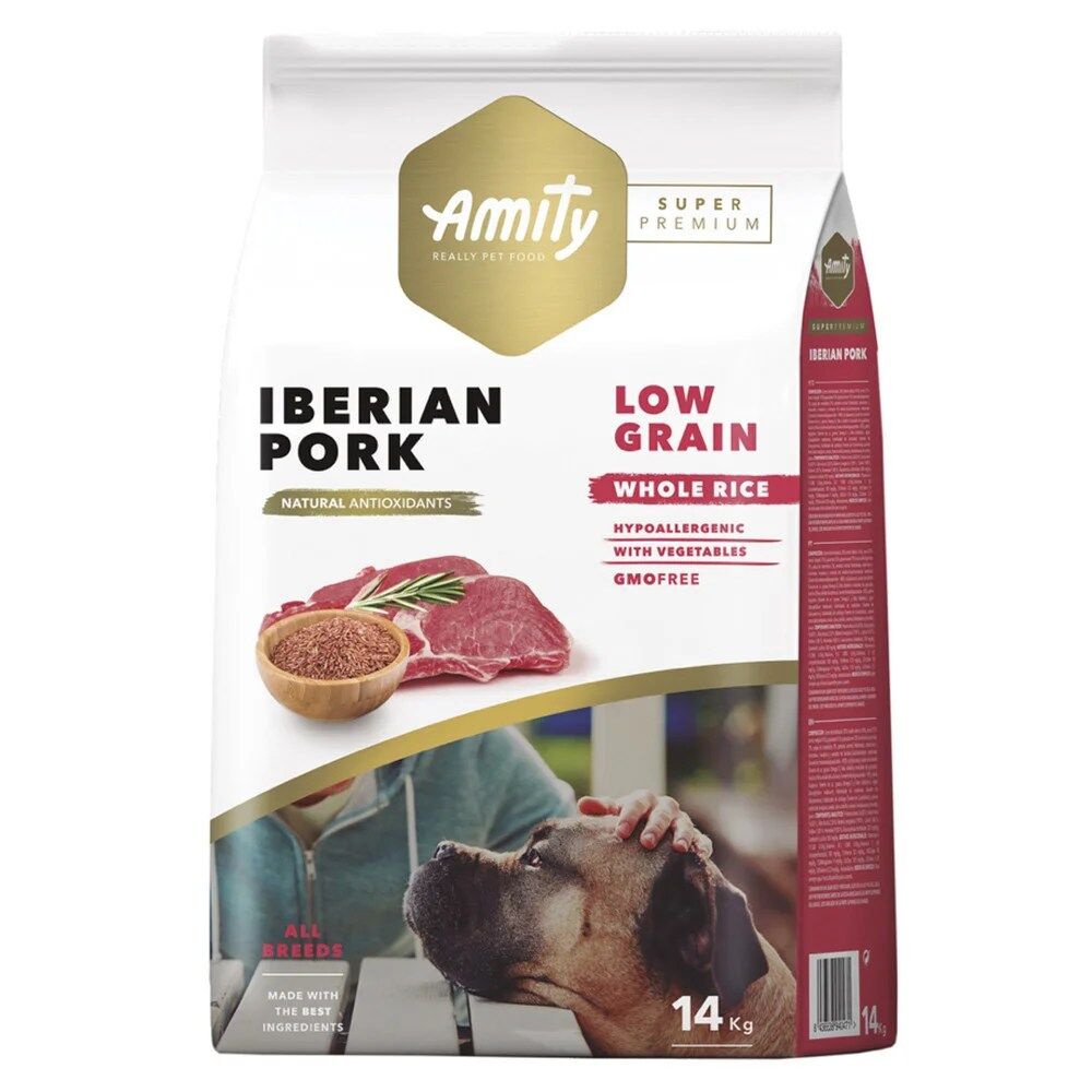 Amity Super Premium Low Grain Adult Iberian Pork