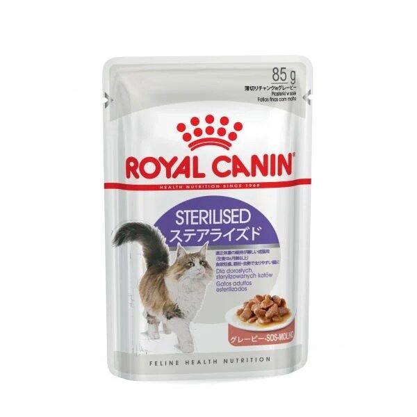 Royal Canin Cat Sterilised in Gravy Wet (Saqueta)