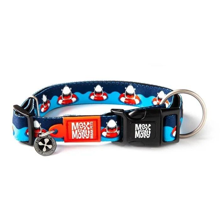 Coleira Max & Molly Original Gear Frenzy the Shark