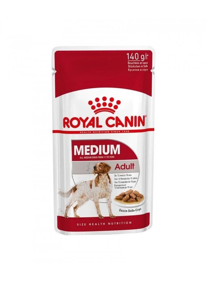 Royal Canin Dog Medium Adult Wet (Saqueta)