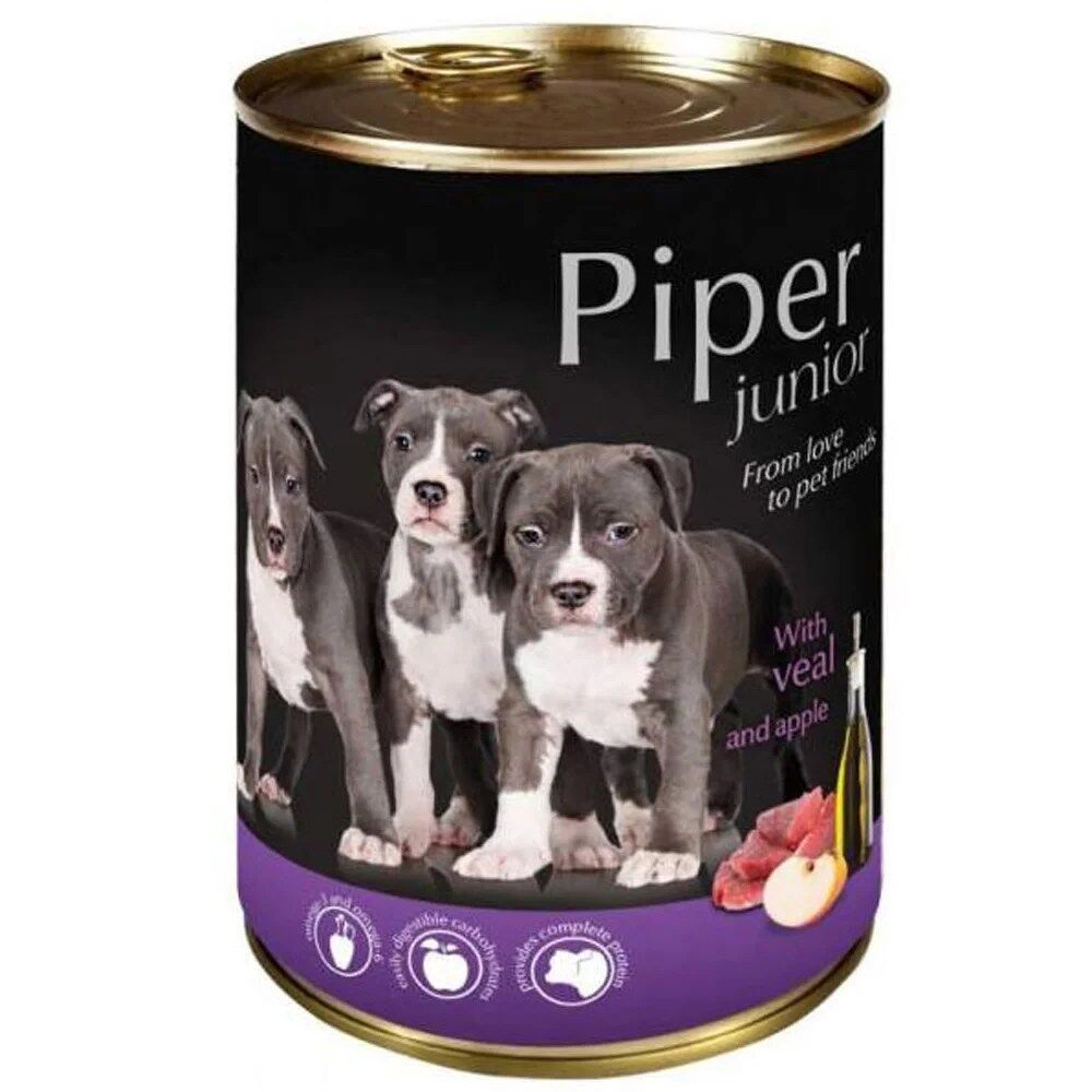 Piper Junior com Vitela e Maça
