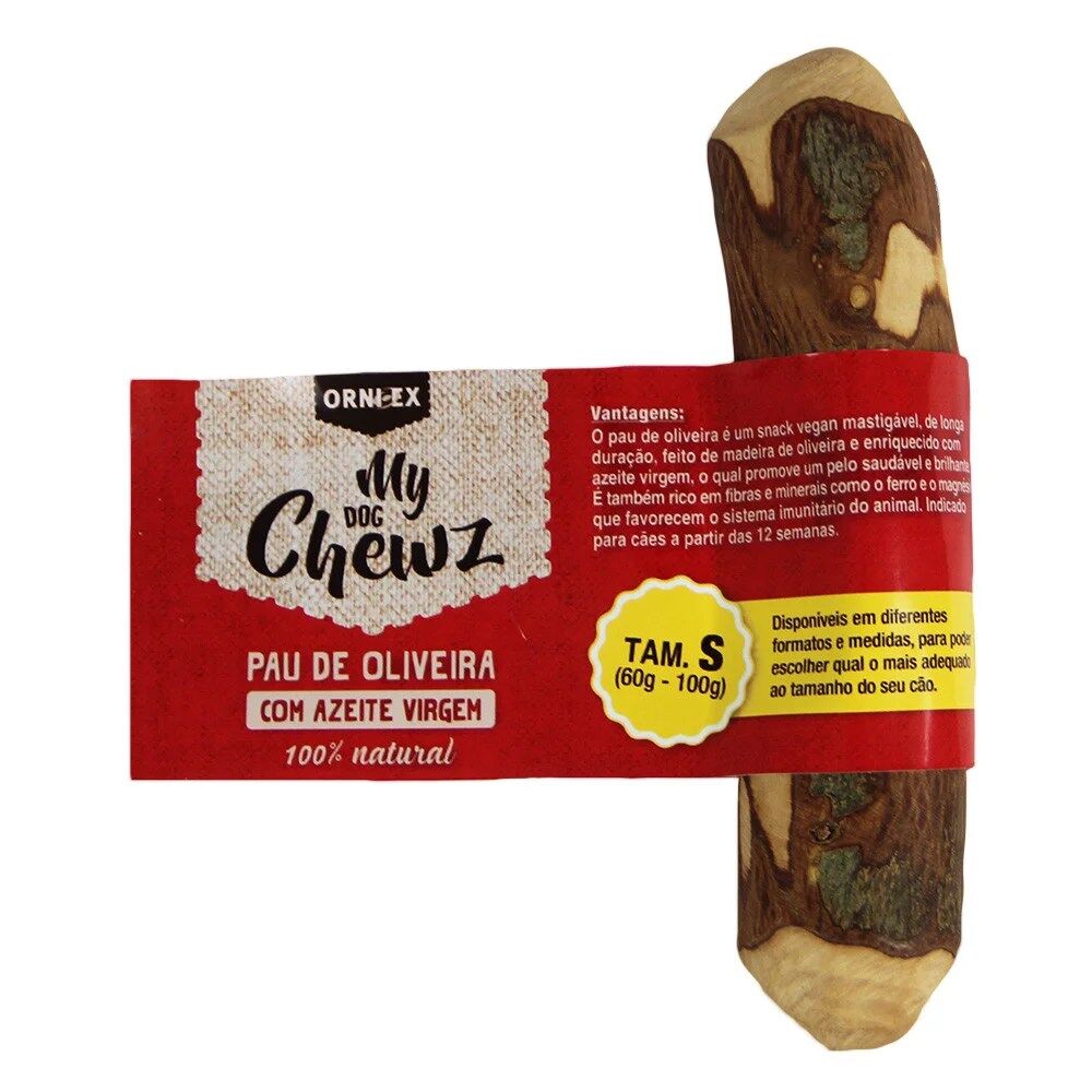 Pau de oliveira em azeite virgem para cão - My Dog Chewz