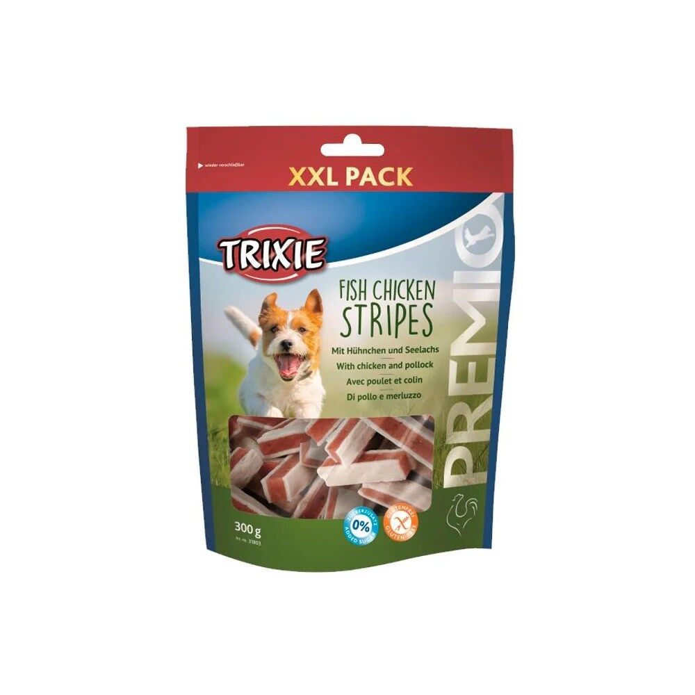 Prémio Light Stripes com Frango e Peixe Trixie - Image 2