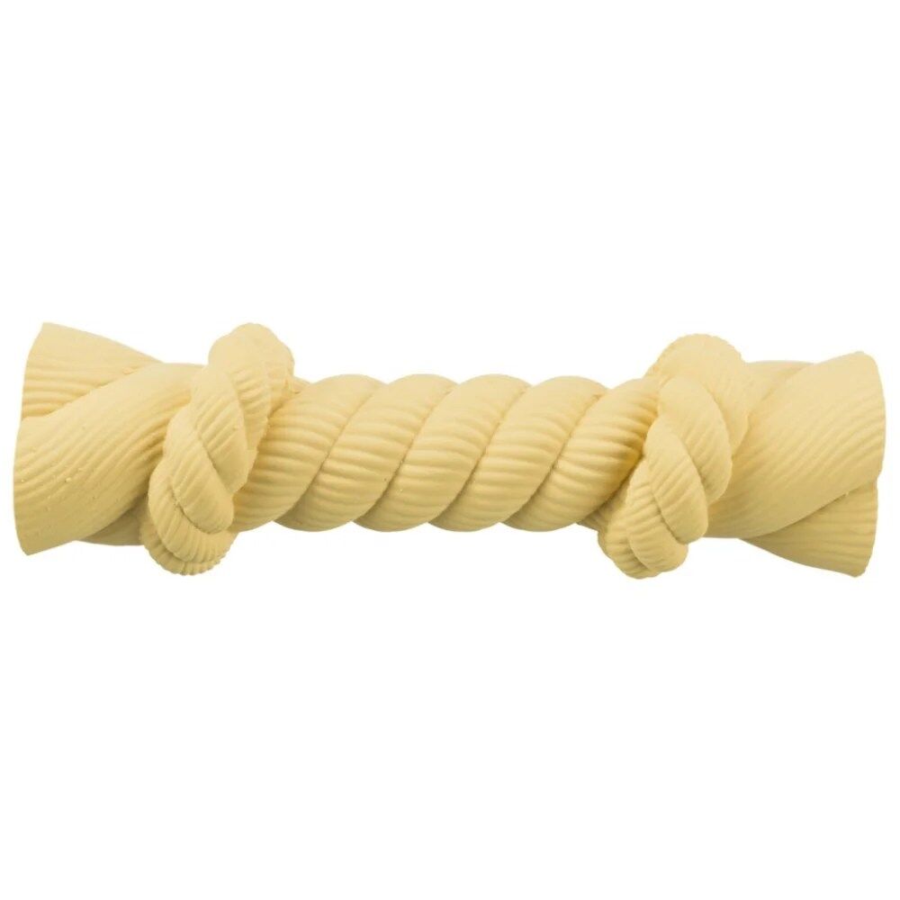 Corda em látex com ruído para cães