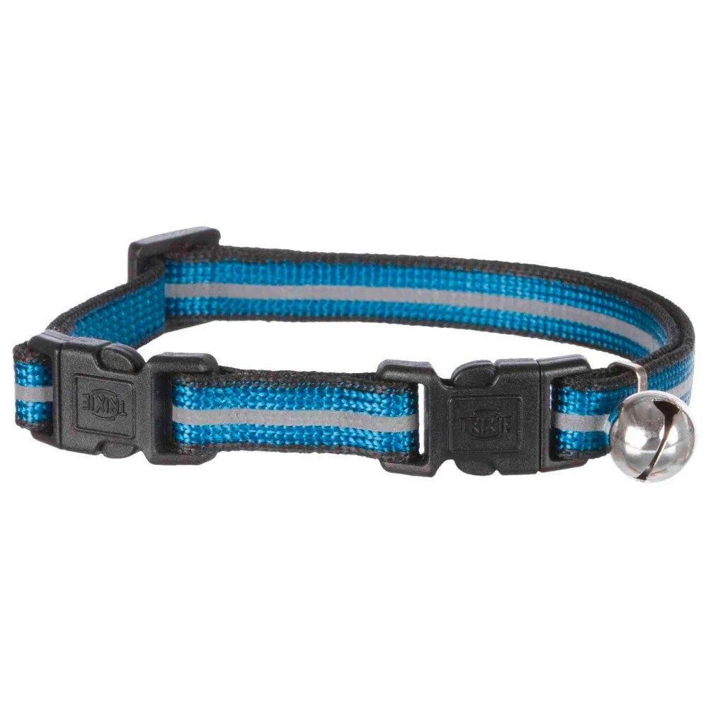 Coleira com Fecho Duplo e Lista Reflectora