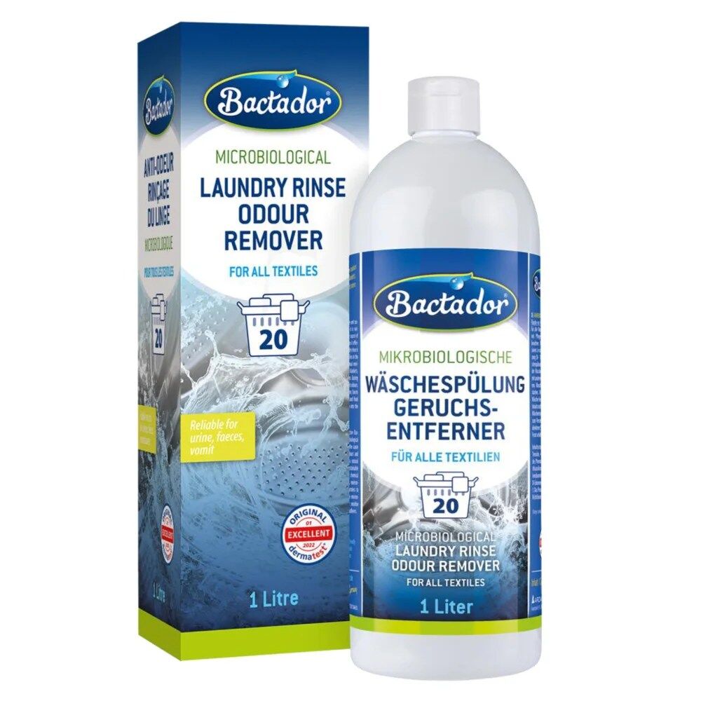Inibidor de odores de animais para a máquina da roupa - Bactador