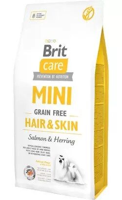 Brit Care Dog Mini Hair & Skin Grain-free  Salmon e Herring