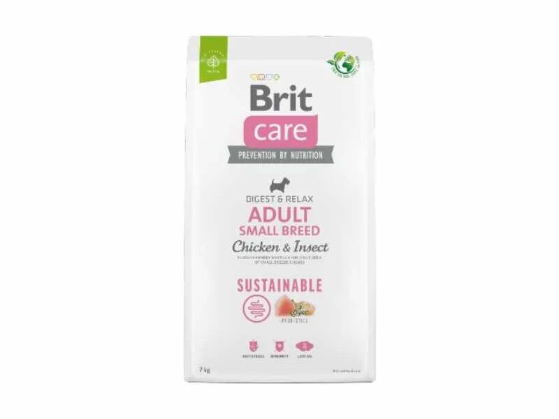 Brit Care Dog Sustainable Adult Small Breed Chicken e Insect