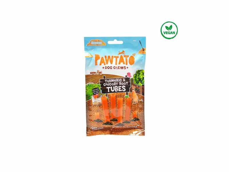 Pawtato Tubes – Turmeric & Chicory Root - Benevo