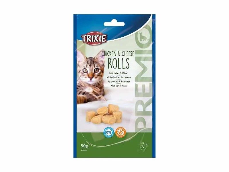 Premio - Chicken & Cheese Roll para gatos da Trixie