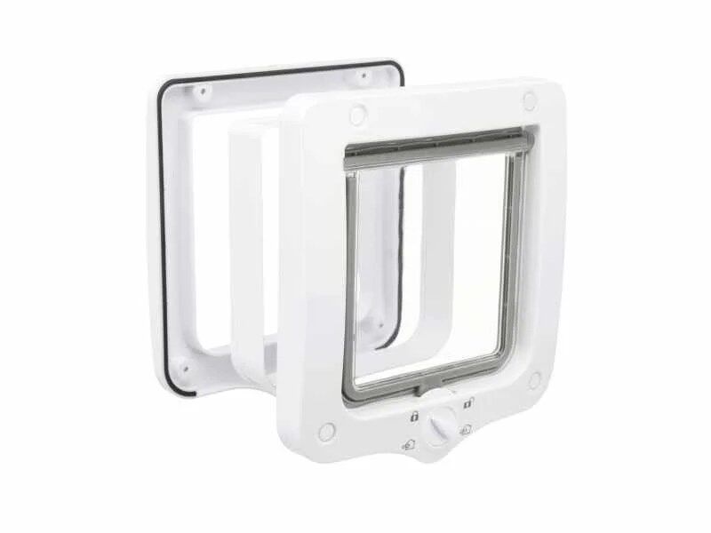 Porta gateira 4 funções branca com túnel de Trixie