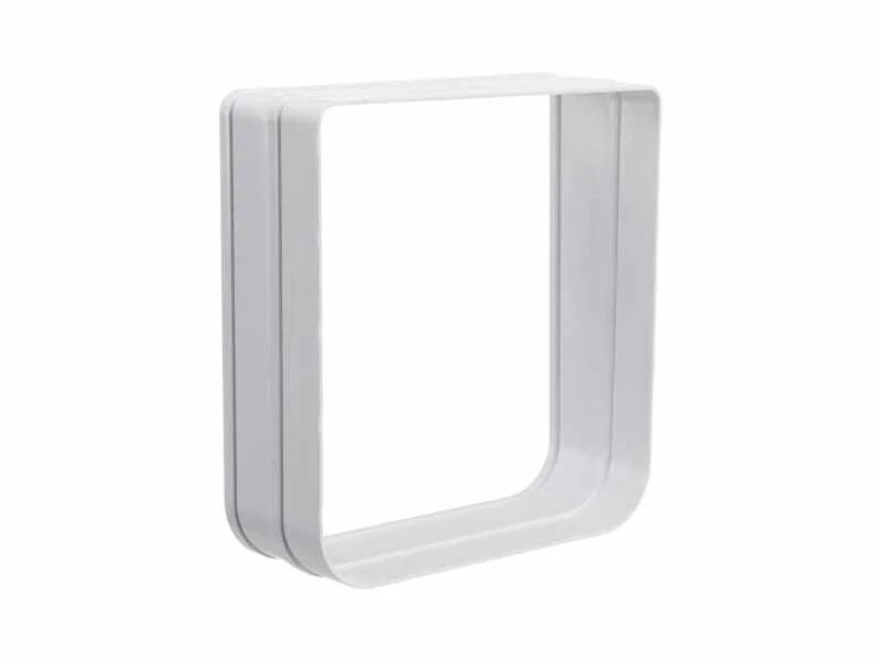 Porta gateira 4 funções branca com túnel de Trixie - Image 2