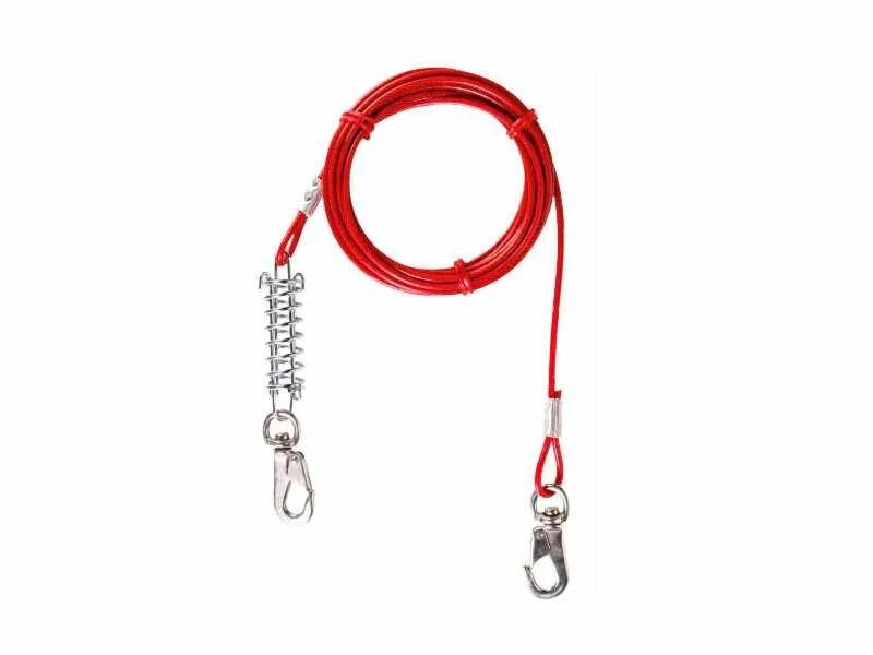 Cabo aço revestido para exterior da Trixie