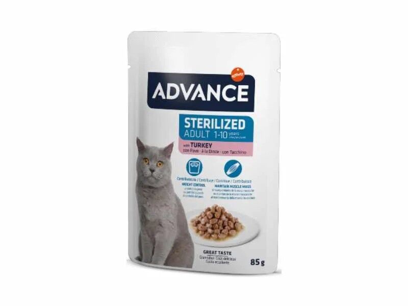 Advance Cat Sterilized Turkey Saqueta