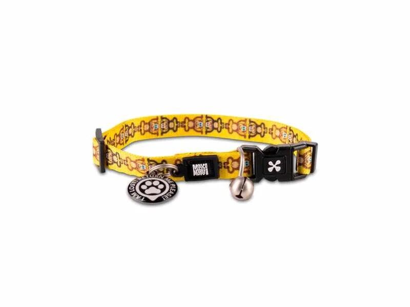 Max & Molly - Coleira Id Tag Monkey Maniac para gato