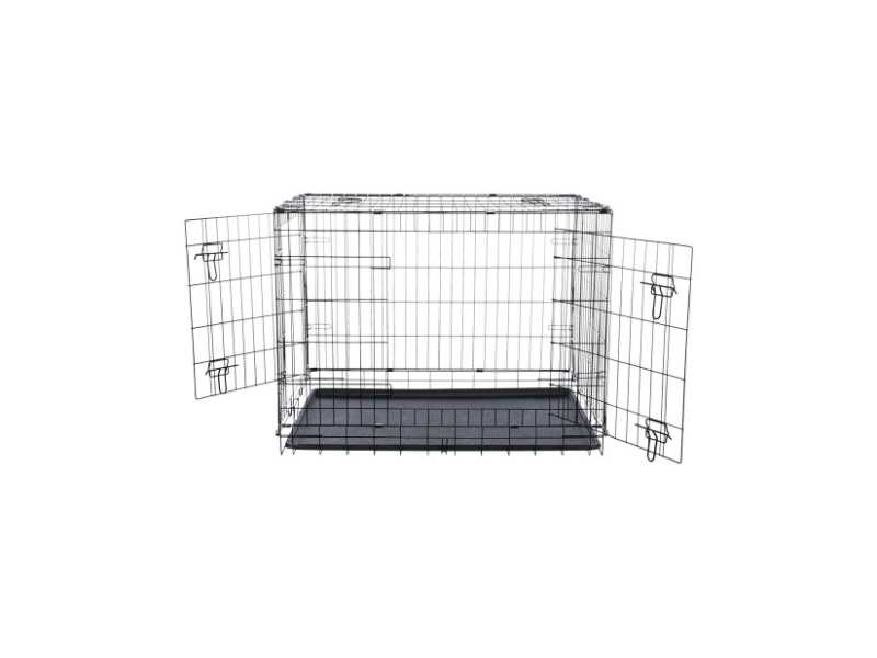 Transportadora em arame com duas portas da Trixie - Image 2