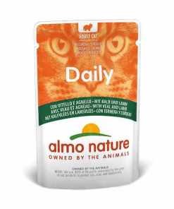 Almo Nature Daily Gato Vitela e Cordeiro