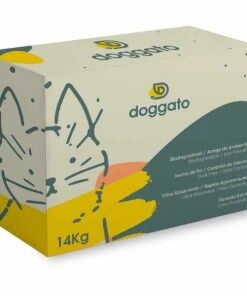 Areia Aglomerante para gato - 100% Natural - Doggato