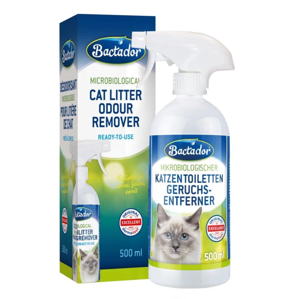 Inibidor de odores para WC de gatos - Bactador