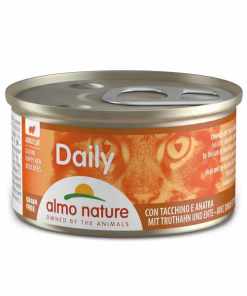 Almo Nature Daily Gato adulto - Pedaços Peru e pato