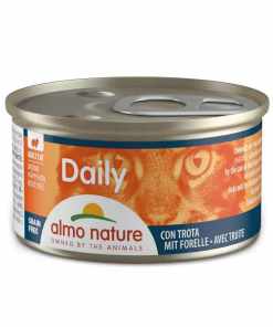 Almo Nature Daily Gato adulto - Pedaços Truta